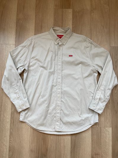 Supreme Small Box Shirt "Natural" (22FW)