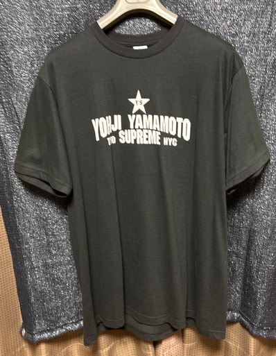 Supreme x Y's by Yohji Yamamoto Star Tee "Black"