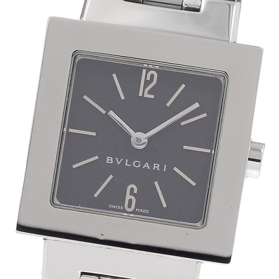 ブルガリ クアドラード SQ22SS クォーツ レディース 【中古】