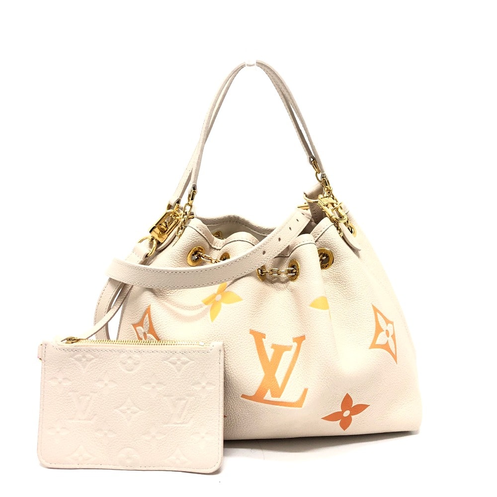 ルイヴィトン LOUIS VUITTON サマーバンドル M46545 モノグラムアンプラント 2WAYバッグ ハンドバッグ モノグラムアンプラントレザー ベージュ