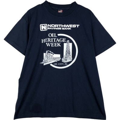古着 90年代 フルーツオブザルーム FRUIT OF THE LOOM BEST NORTHWEST SAVINGS BANK アドバタイジングTシャツ USA製 メンズXL相当 ヴィンテージ/eaa623357