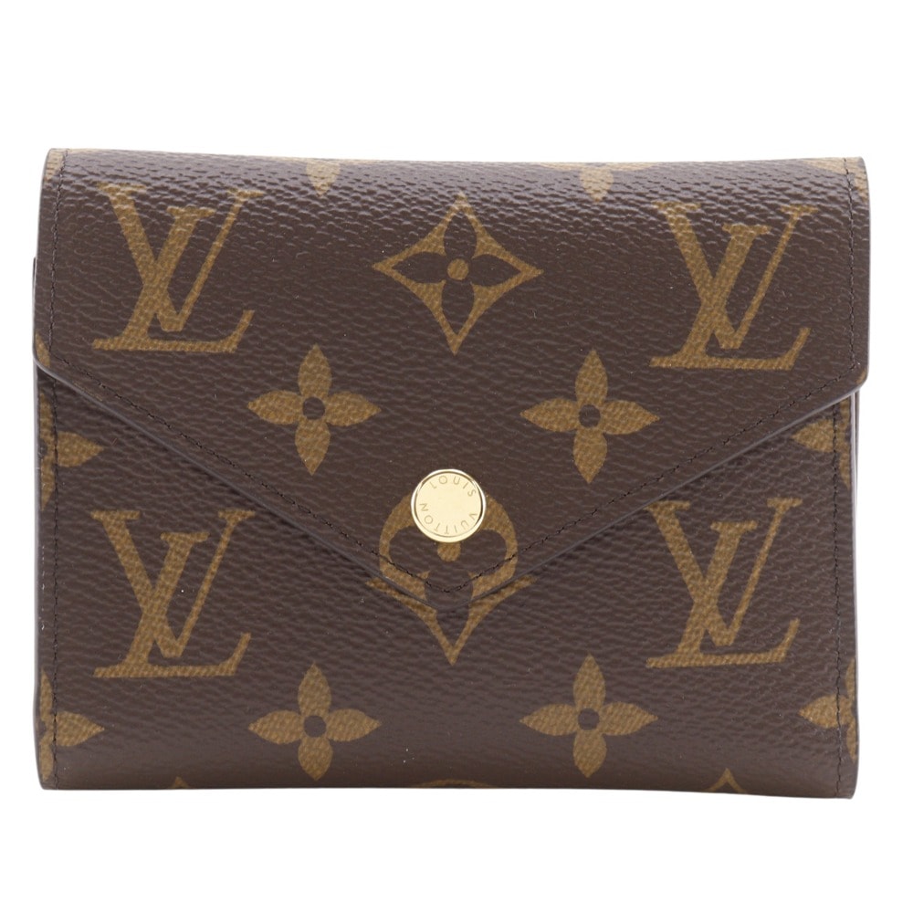 ルイ・ヴィトン ポルトフォイユ・ヴィクトリーヌ M62472 ユニセックス三つ折