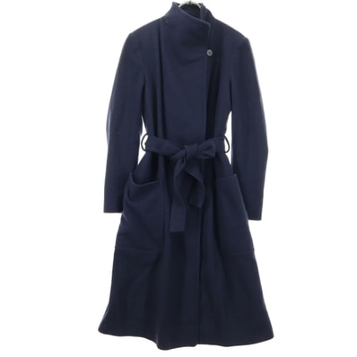 ZARA BASIC ザラベーシック 長袖 コート M ネイビー