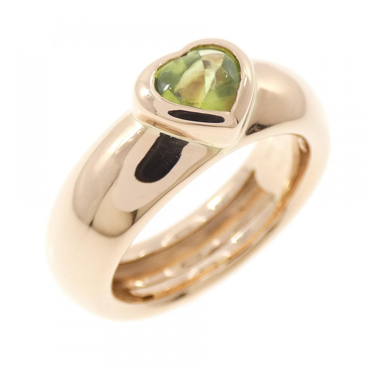 ティファニー ペリドット リング