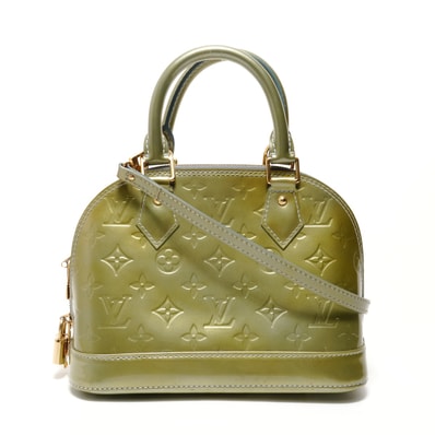 ヴィトン LV アルマBB モノグラム ヴェルニ 2011年製 ハンドバッグ【中古】
