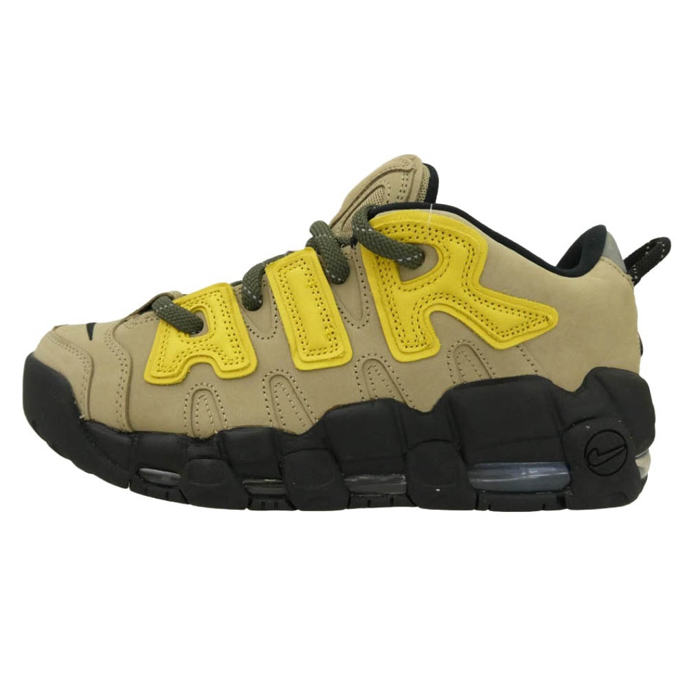 NIKE ナイキ AMBUSH FB1299-200 × AMBUSH Air More Uptempo Low Vivid Sulfur and Limestone アンブッシュ エアモアアップテンポ ローカットスニーカー 26.5cm【極上美品】【中古】