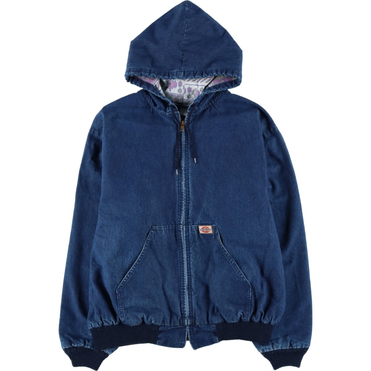古着 ディッキーズ Dickies アクティブジャケットタイプ デニムパーカー メンズXL相当/eaa609871