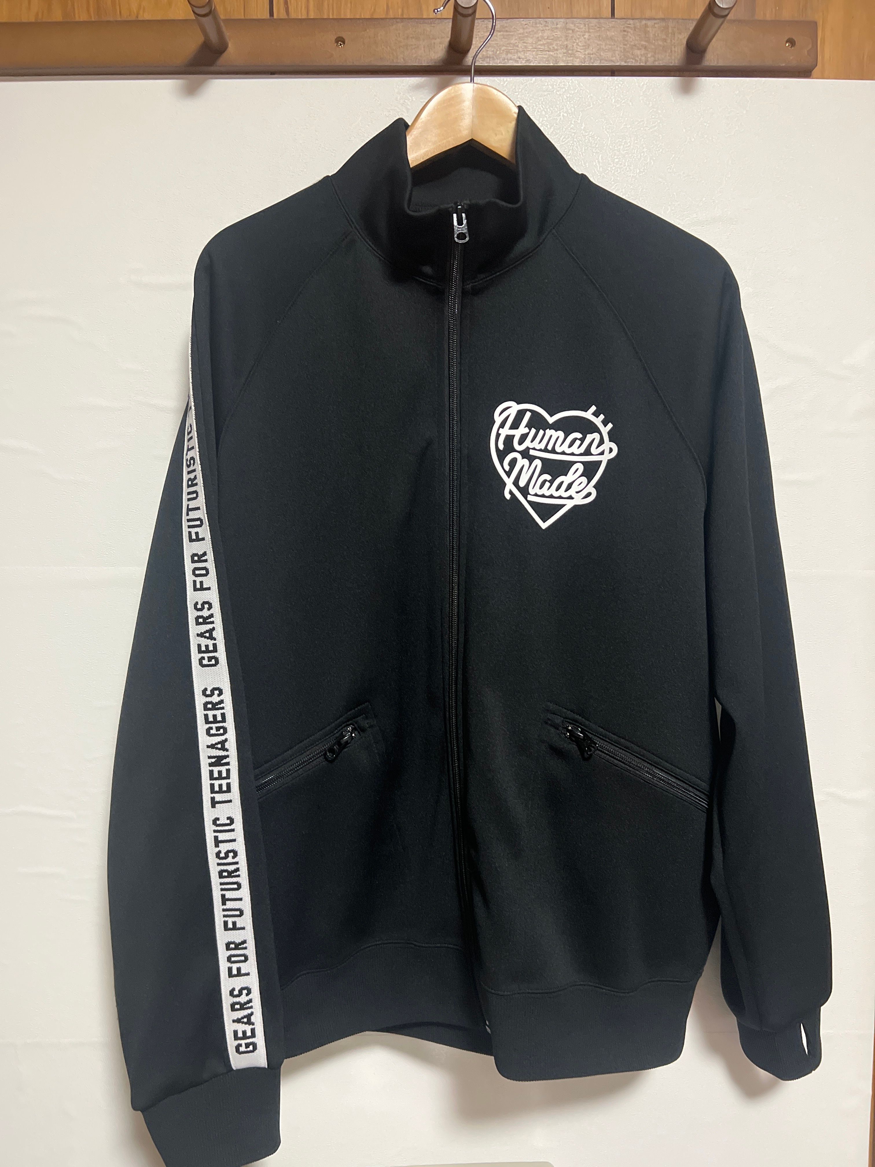 HUMAN MADE Track Jacket "Black"