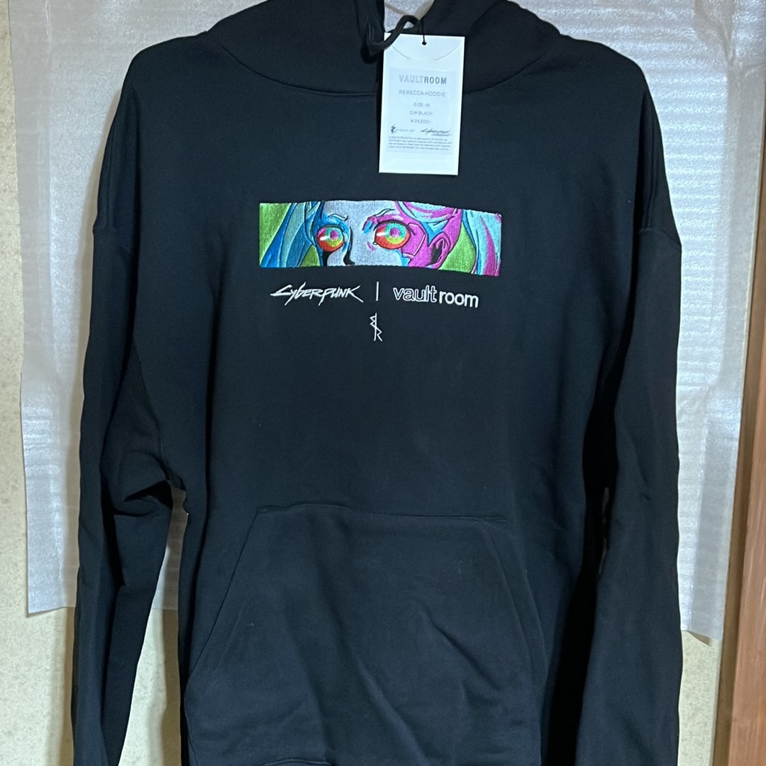 VAULTROOM x CYBERPUNK: EDGERUNNERS Rebecca Hoodie "Black"