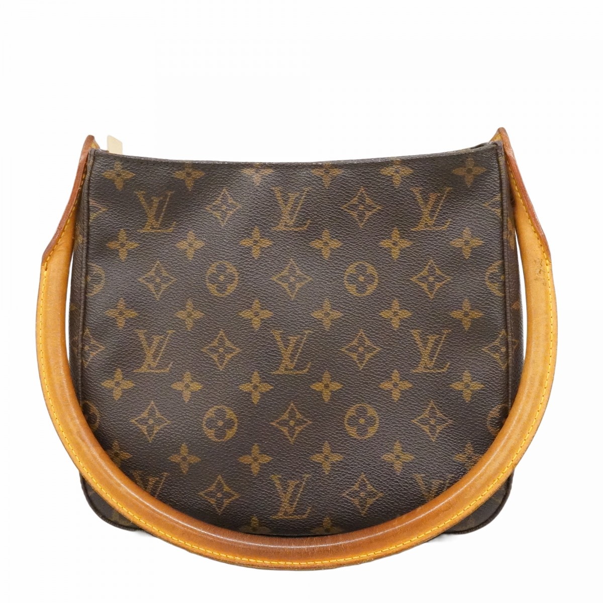 【6dd5244】ルイヴィトン ショルダーバッグ モノグラム ルーピングMM M51146 ブラウン【中古】レディース