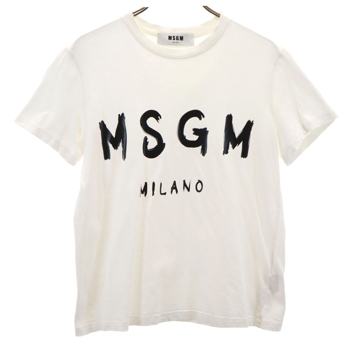 MSGM エムエスジーエム イタリア製 半袖 Tシャツ S ホワイト