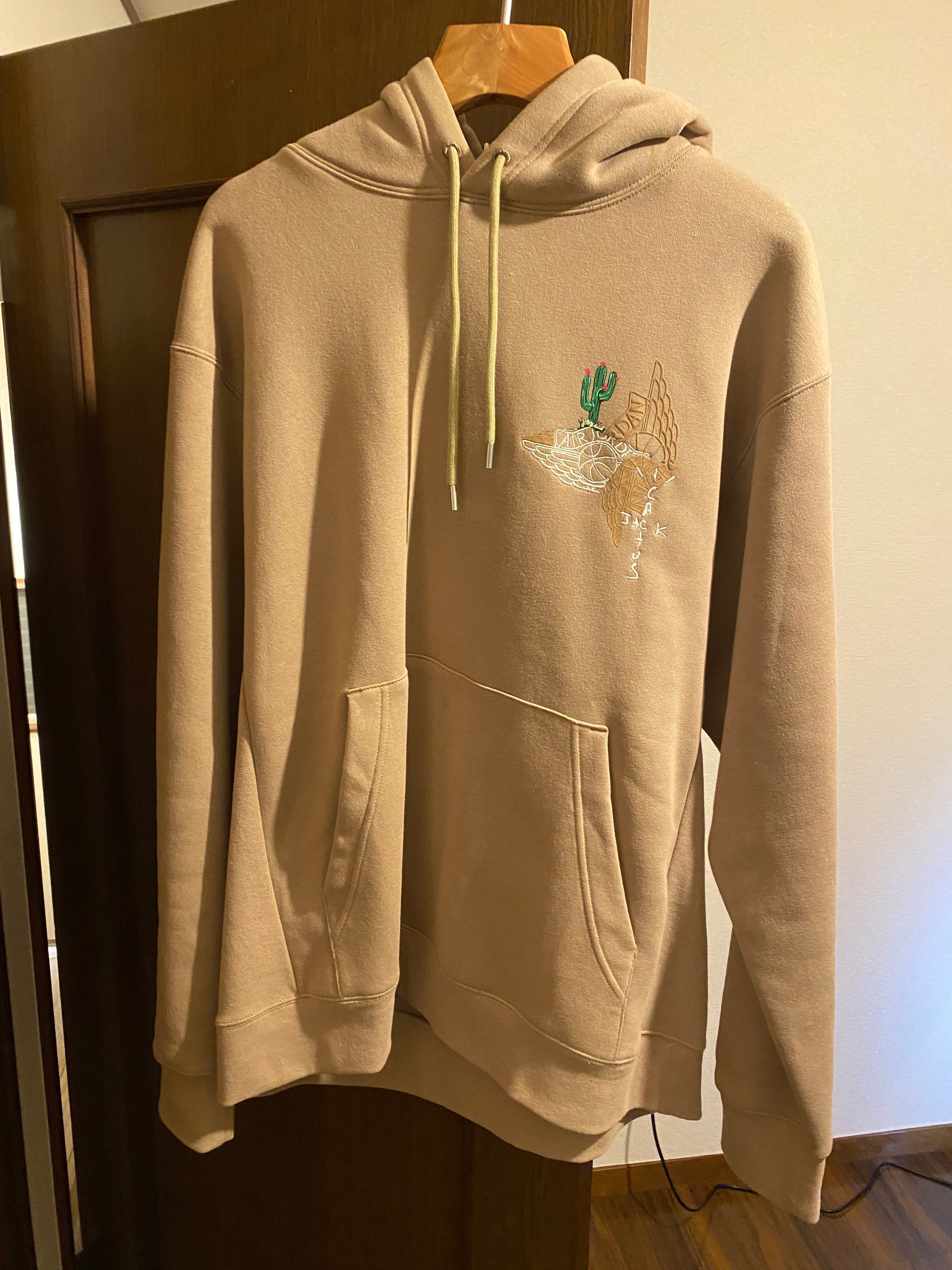 Air Jordan x Travis Cactus Jack Pullover Hoodie "Khaki Desert"