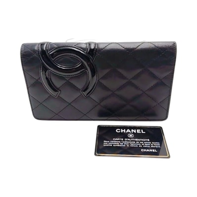シャネル CHANEL A26717 カンボン 長財布