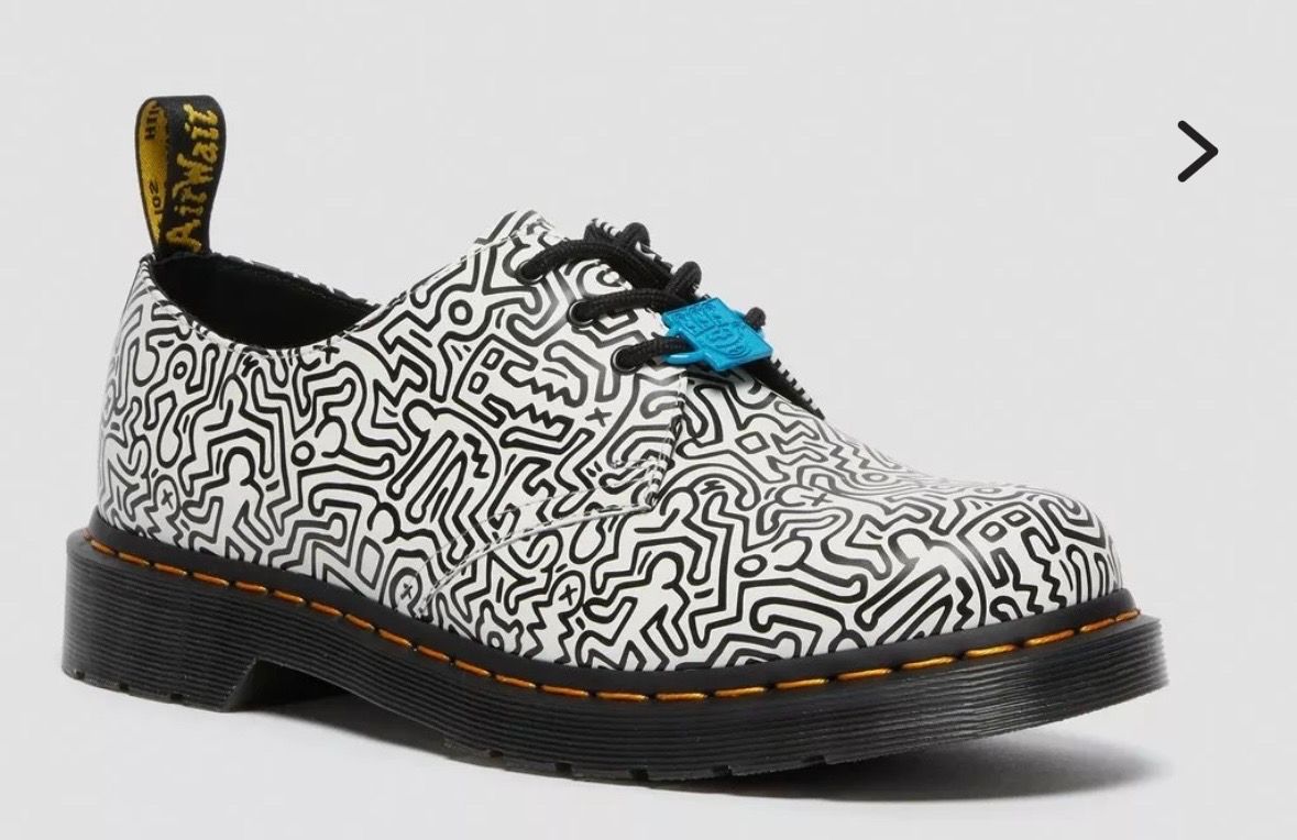 1461 KEITH HARING BLACK & WHITE PRINTED 
