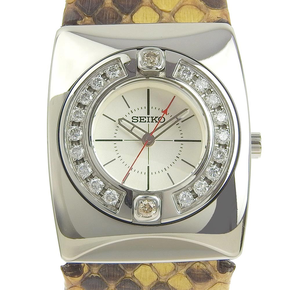 セイコー エム 18Pダイヤモンド 4J45-0AB0 SRXJ001 レディー