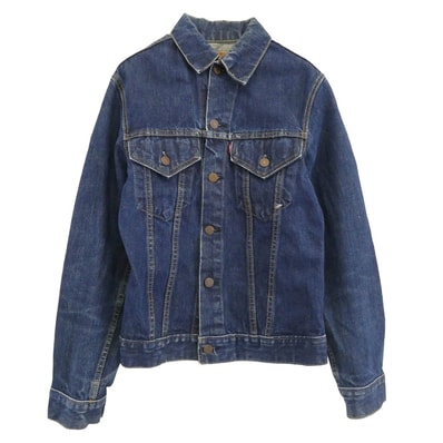 Levi's リーバイス デニムジャケット 60s 70s 70505 BIG E ボタン裏刻印524 4th デニム ジャケット【中古】