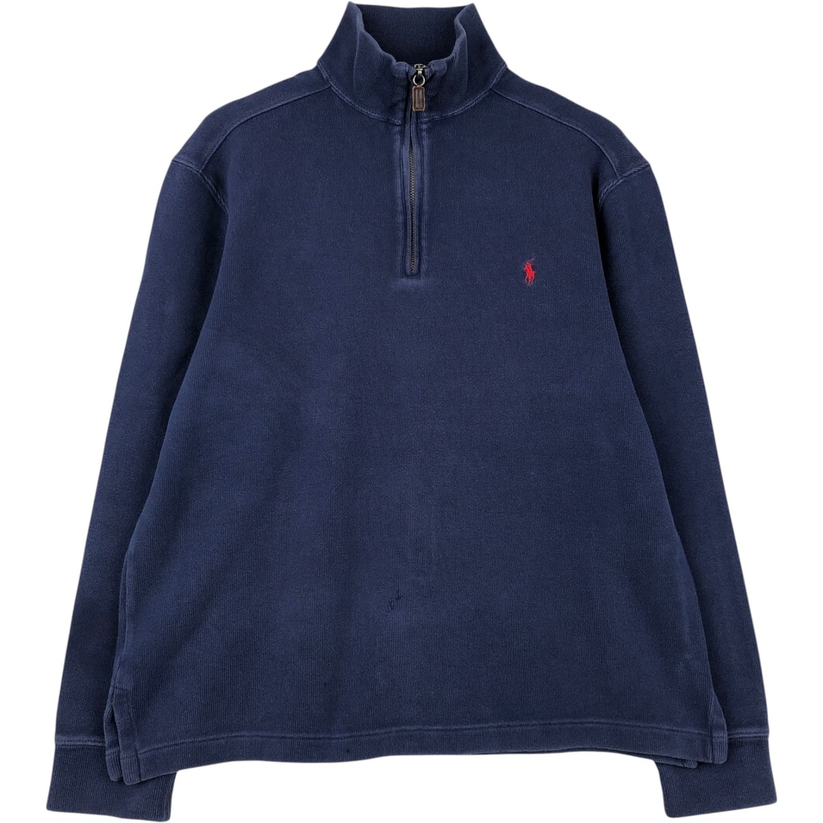 古着 ラルフローレン Ralph Lauren POLO by Ralph Lauren ハーフジップスウェットシャツ トレーナー メンズS相当/eaa647572