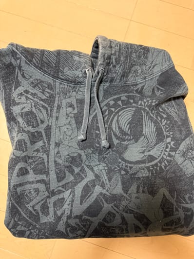 Supreme Liberty Hooded Sweatshirt "Black"