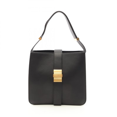 ボッテガヴェネタ BOTTEGA VENETA マリー ショルダーバッグ バッグ レザー レディース ブラック系 【中古】