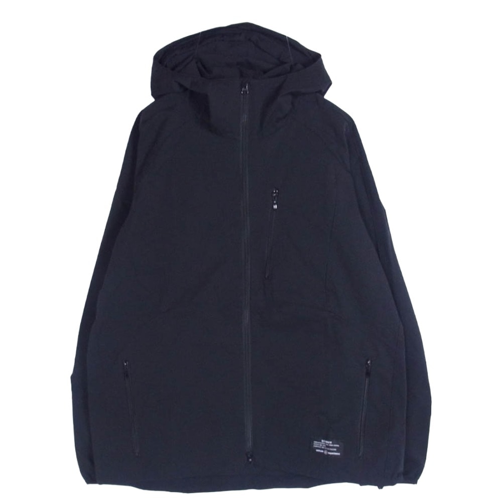 uniform experiment ユニフォームエクスペリメント ジャケット 20SS UE-200046 MIL ZIP HOODED BLOUSON ミル ジップ フーデッド ブルゾン ブラック系 2【中古】
