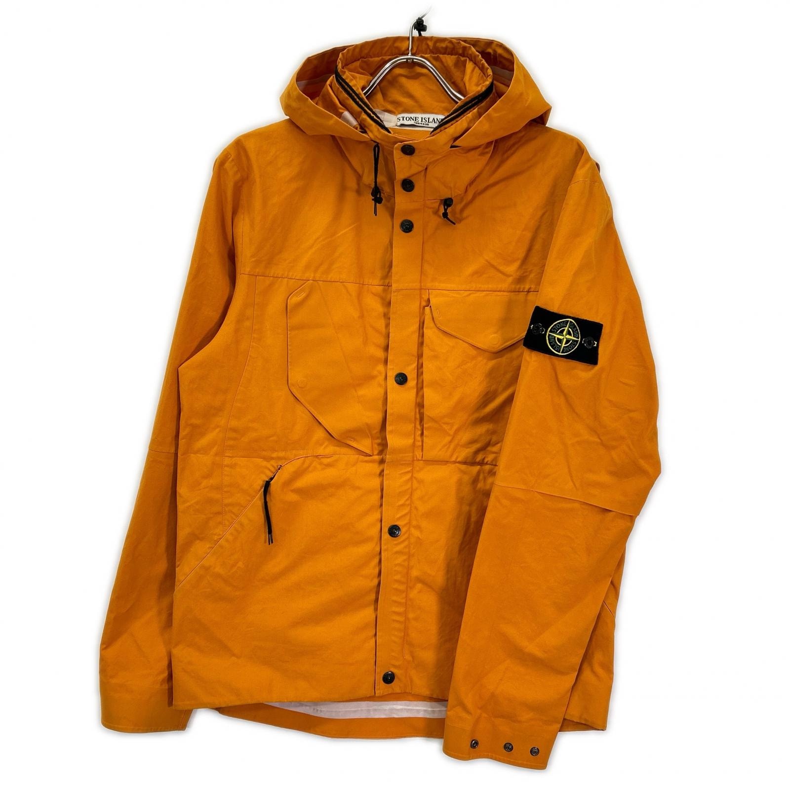 ストーンアイランド 【ポールハーヴェイ期】08SS 48154031 オレンジ Ventile Multi Pocket Jacket L