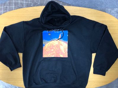 Travis Scott Cactus Jack Highest In The Room Sun Hoodie "Black"