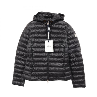 モンクレール MONCLER IGELHOOD フード付き ダウンジャケット 衣料品 アウター ナイロン レディース ブラック系 L20931A000929992 【新品】