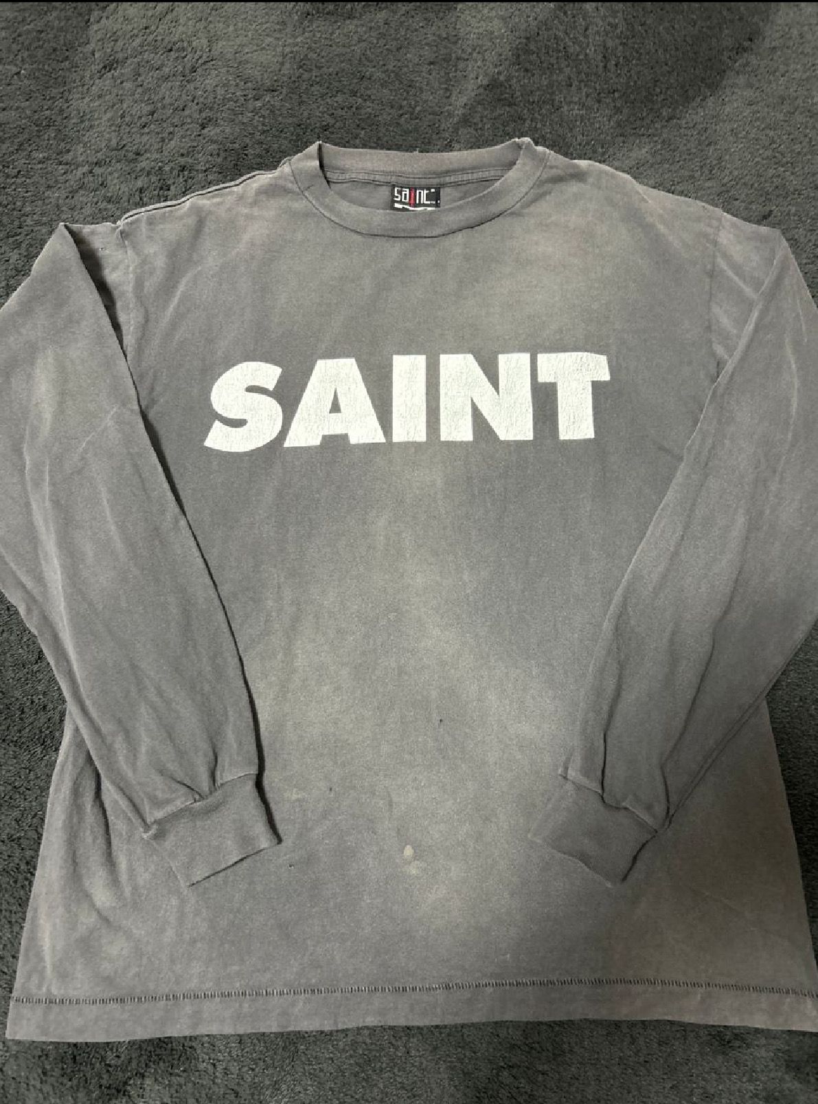 SAINT Mxxxxxx LS TEE/S>N>T "Black"