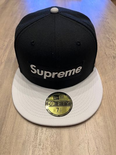 Supreme 2-Tone Box Logo New Era "Black"