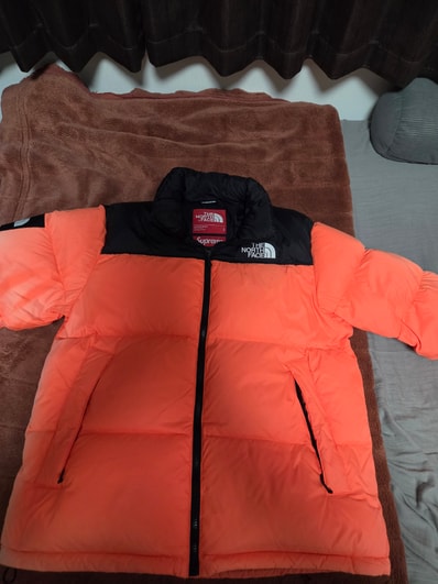 Supreme x The North Face 2016FW Nuptse Jacket "Orange"