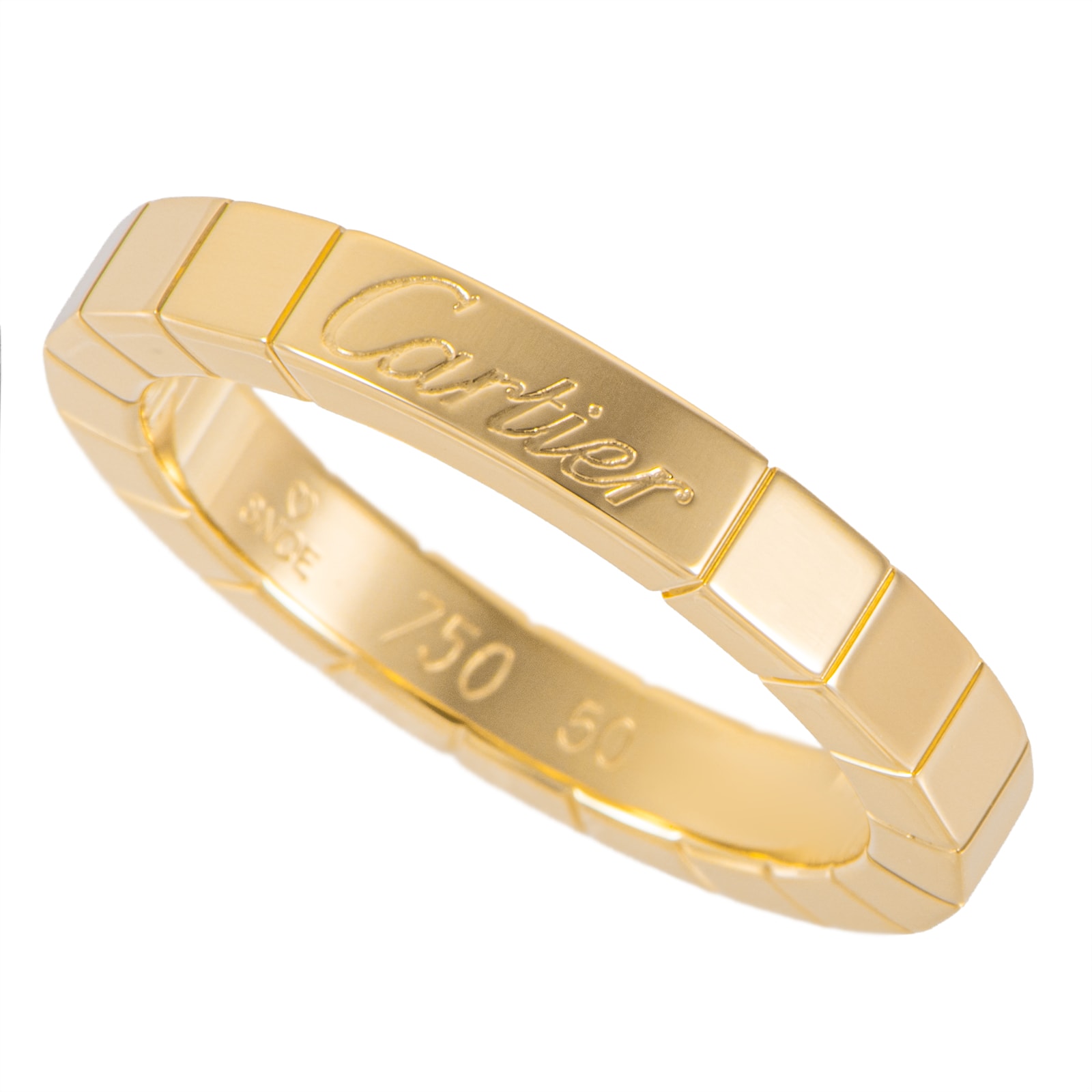 Cartier カルティエ ラニエール リング 指輪 10号 K18YG ゴールド【中古】