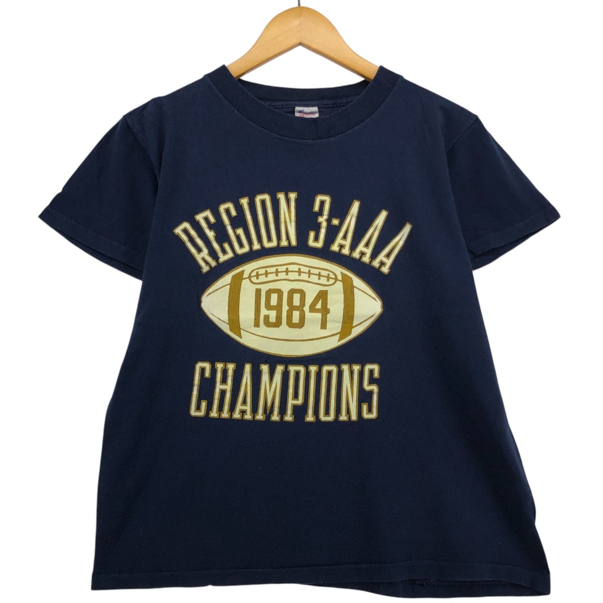 古着 80年代 チャンピオン Champion トリコタグ 3連プリント カレッジTシャツ USA製 メンズM相当 ヴィンテージ/eaa564280