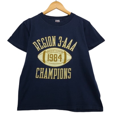 古着 80年代 チャンピオン Champion トリコタグ 3連プリント カレッジTシャツ USA製 メンズM相当 ヴィンテージ/eaa564280