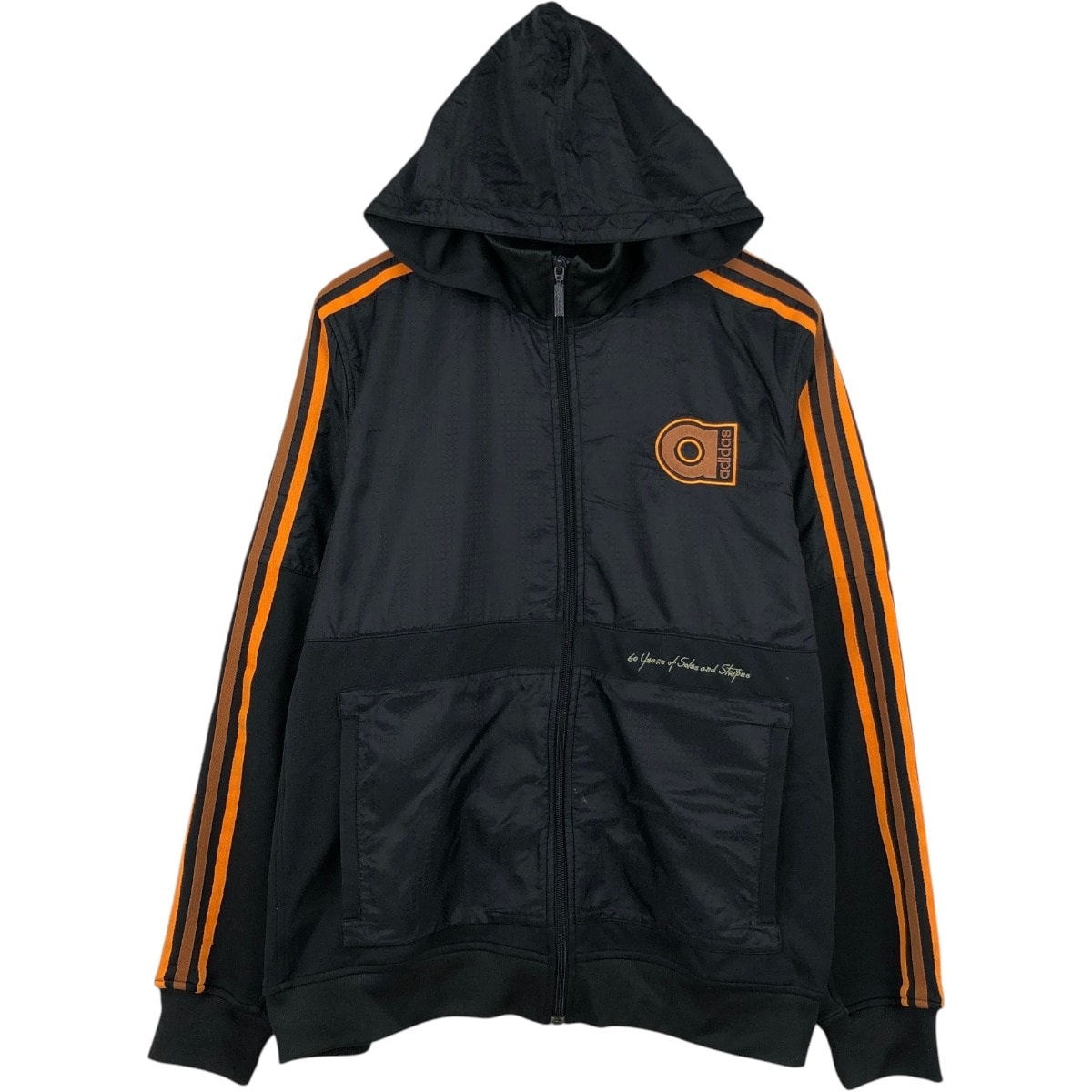 古着 00年代 アディダス adidas ジャージパーカー トラックジャケット メンズL相当/eaa673608