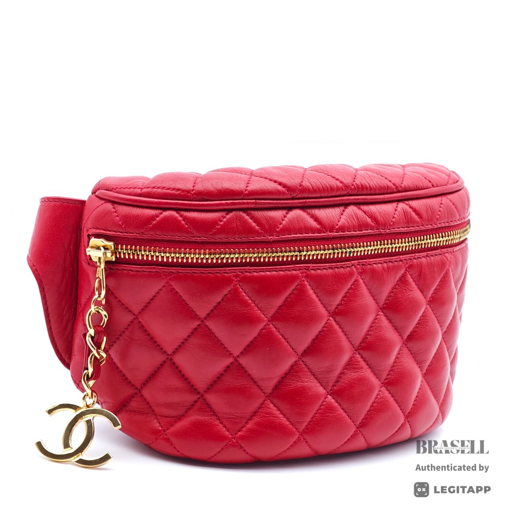 CHANEL シャネル マトラッセ ウエストバッグ マトラッセ 不明 ボディバッグ Lambskin レディース