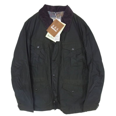 Barbour バブアー MARGARET HOWELL マーガレットハウエル 579-225301 ×MARGARET HOWELL MH HARDWICK ハードウィック オイルドジャケット ブラック系 L【中古】