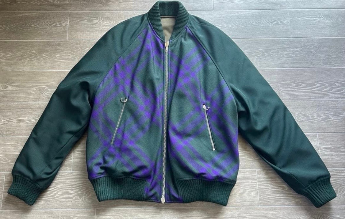 Burberry Check Reversible Bomber Jacket "Multicolor"