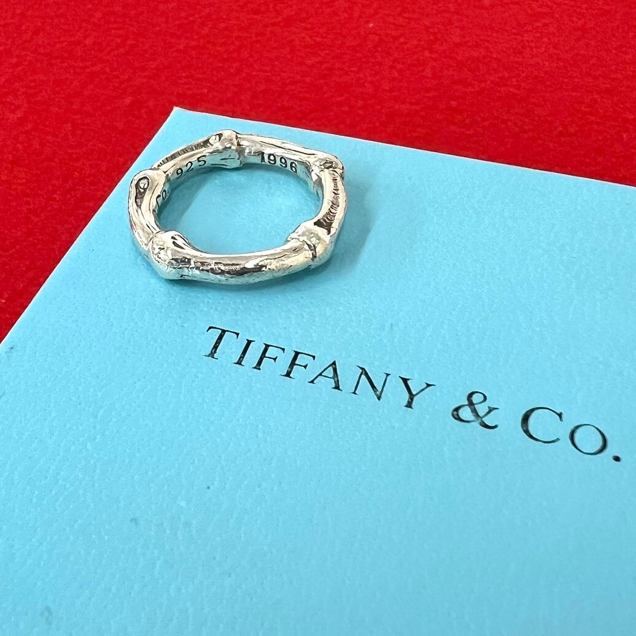 B (目立った傷や汚れなし)】TIFFANY&Co. ティファニー バンブー リング