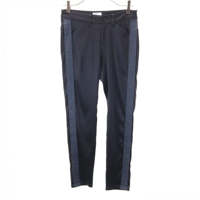 LANVIN en Bleu ランバンオンブルー 日本製 スキニーパンツ 36 ネイビー