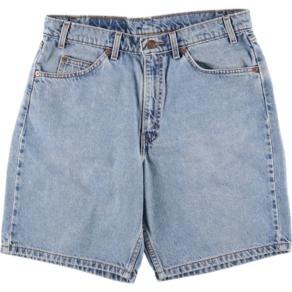 古着 90年代 リーバイス Levi's 550 RELAXED FIT 34550-1714 デニムショーツ ショートパンツ メンズw32相当 ヴィンテージ/eaa478159