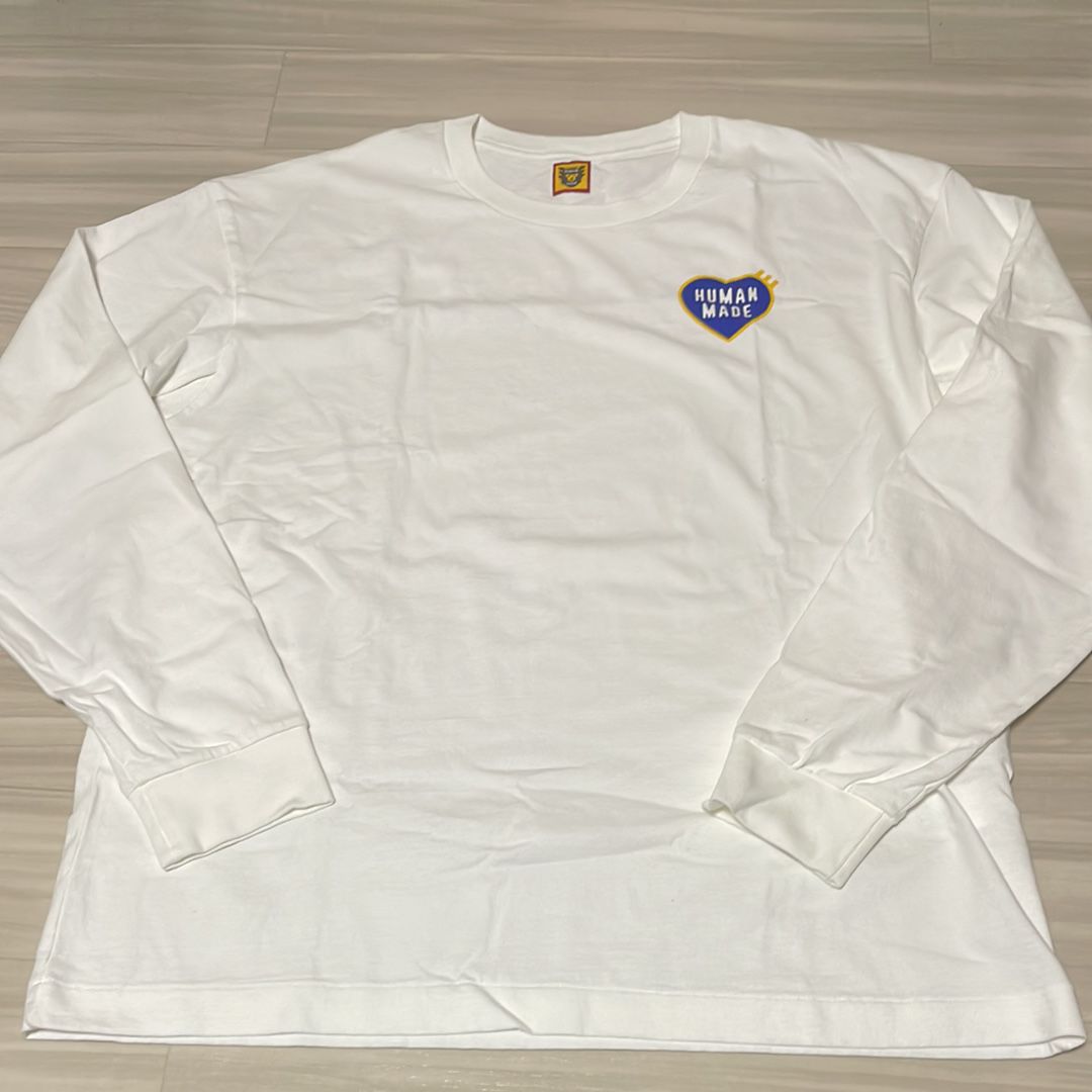 HUMAN MADE Graphic L/S T-Shirt "White"