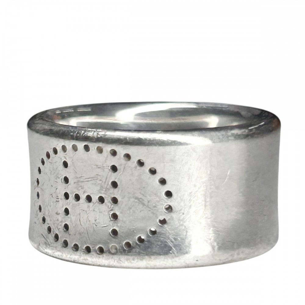 HERMES エルメス 指輪 エクリプスリュバン リング アクセサリー ジュエリー 小物 52サイズ シルバー925    約11.5号 シルバー レディース 約12.9g【中古品】