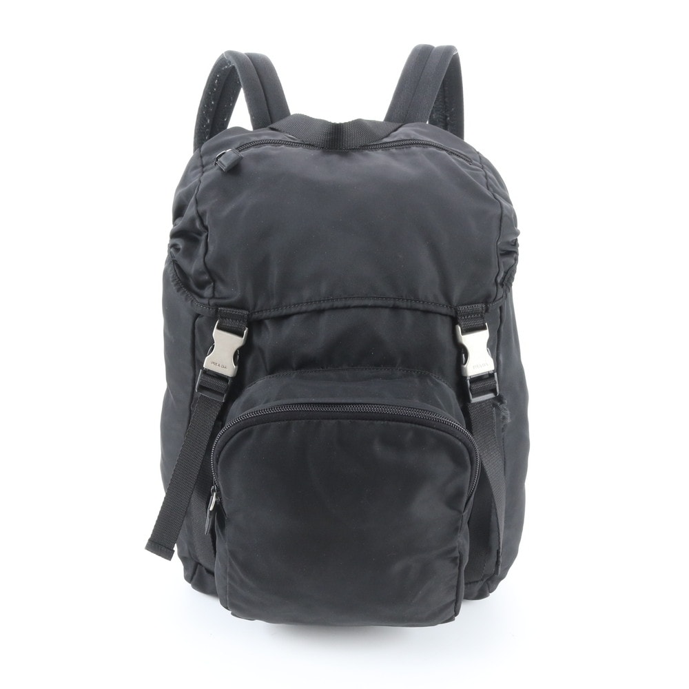 ■美品 プラダ テスート ナイロントライアングルロゴリュックサック