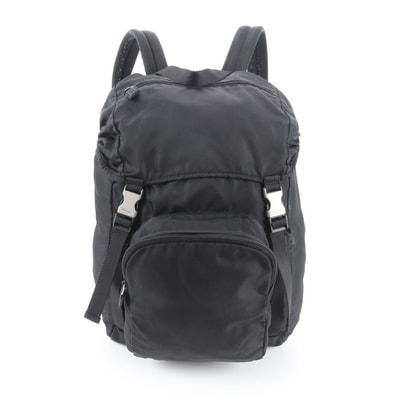 ■美品 プラダ テスート ナイロントライアングルロゴリュックサック