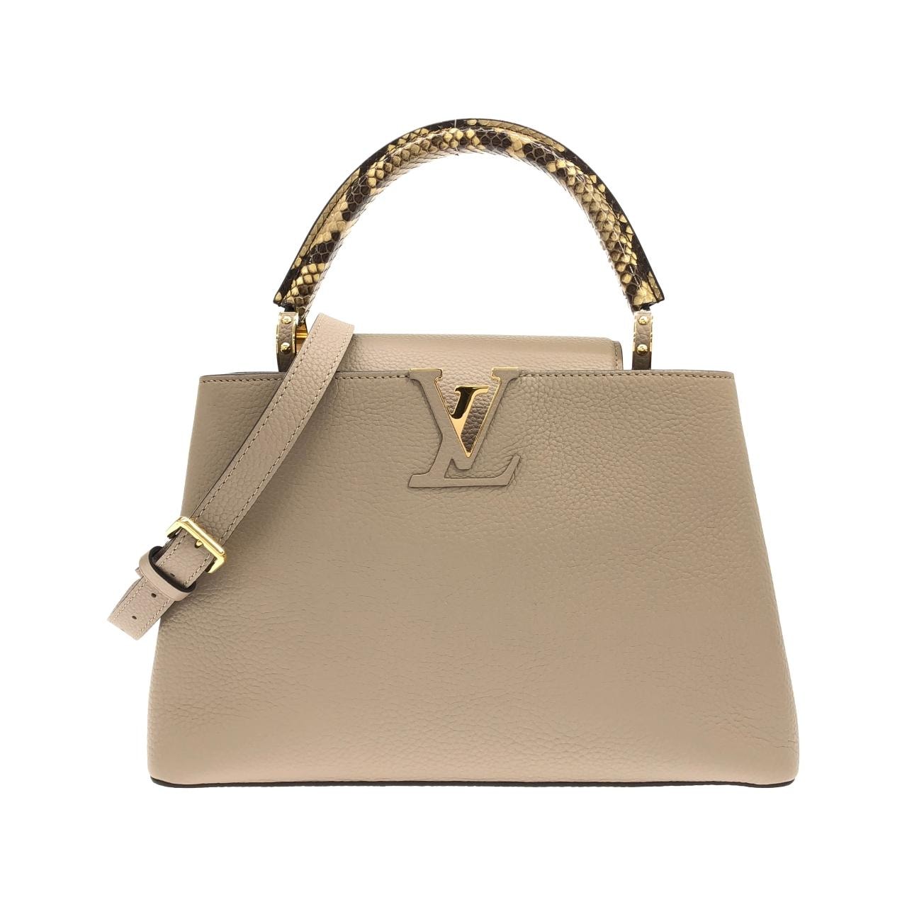 ルイヴィトン エキゾチックレザー カプシーヌ MM N92802 バッグ