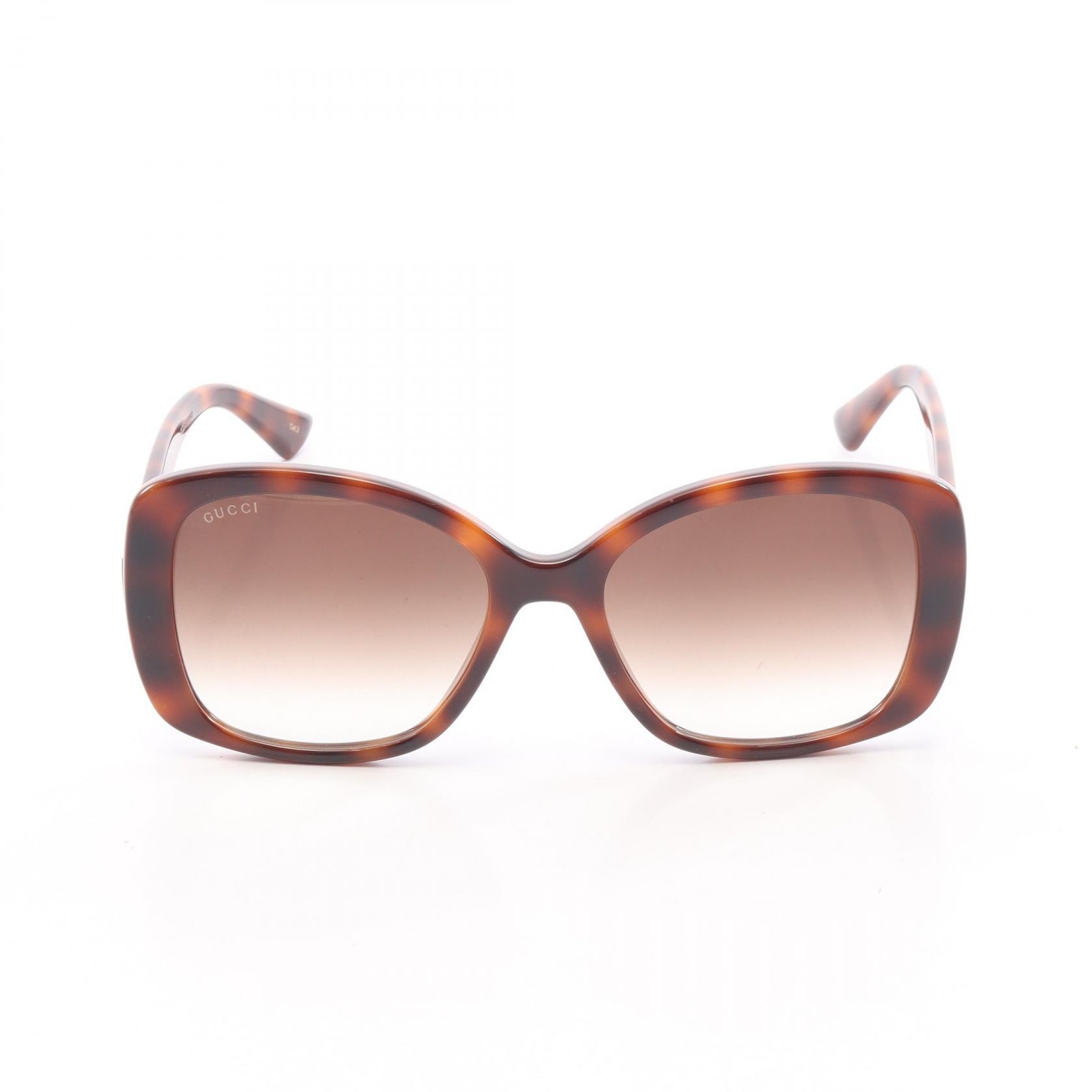 グッチ GUCCI サングラス 衣料品 プラスチック レディース ブラウン系 0762S002 【新品】