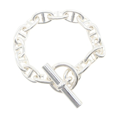 エルメス HERMES シェーヌダンクル MM 14コマ ブレスレット アクセサリー シルバー925 レディース シルバー系 【中古】