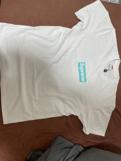 Supreme / Tiffany & Co. Box Logo Tee "White"