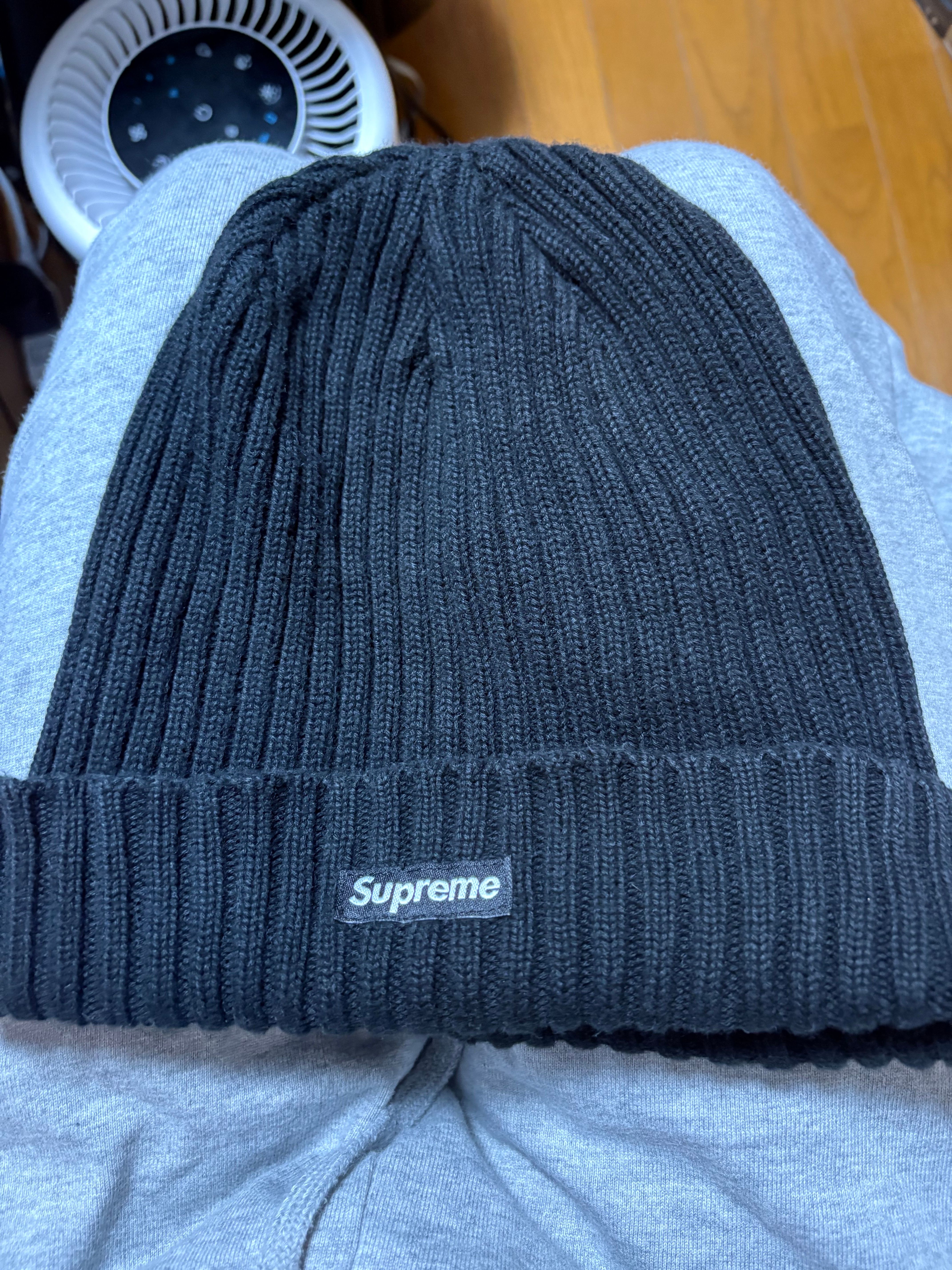 Supreme Overdyed Beanie "Black" (24SS)