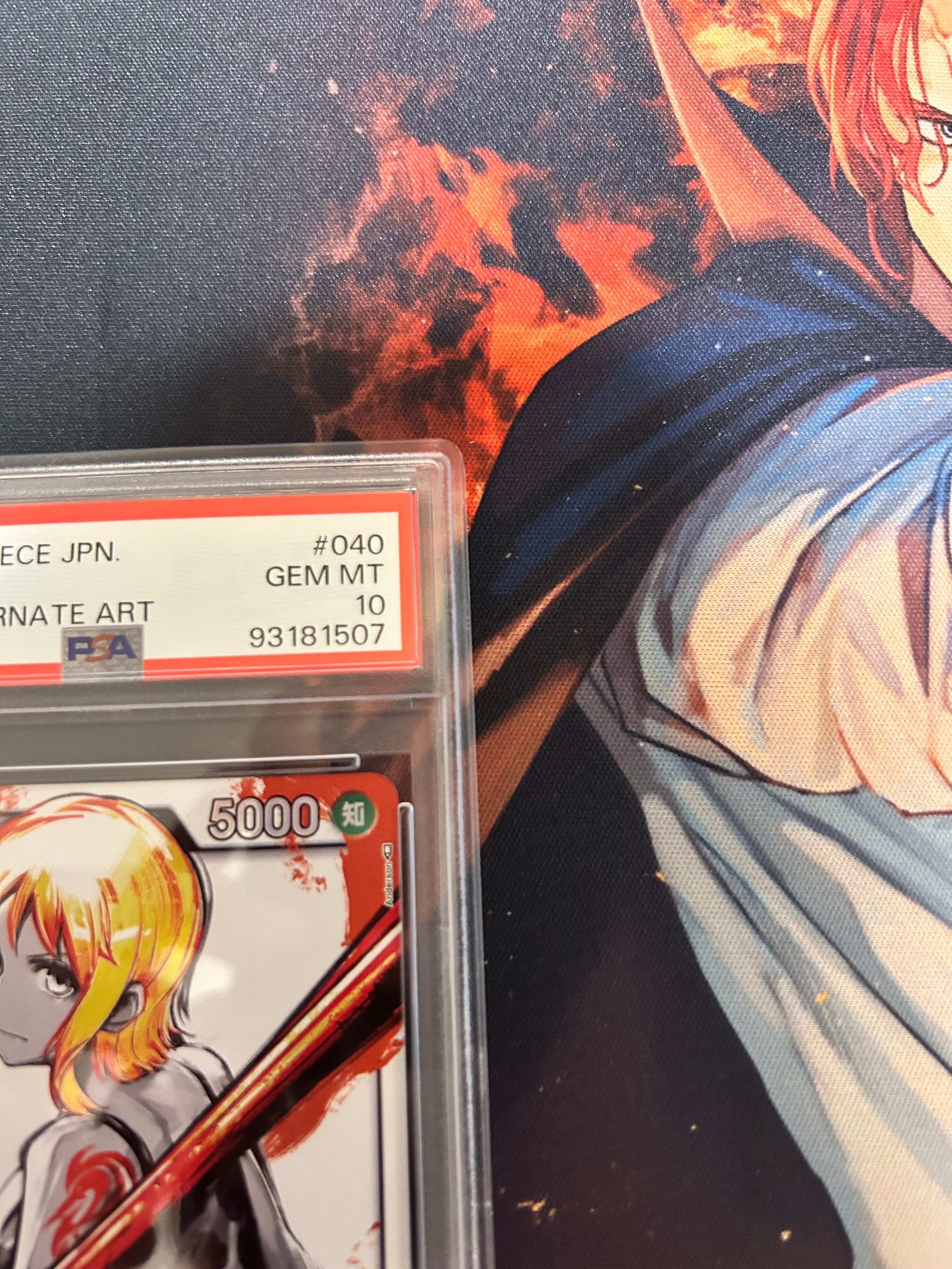 PSA 10]Nami L-P [OP03-040] (Booster Pack Formidable Enemy) | SNKRDUNK